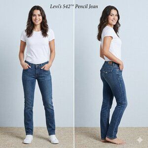 NWOT Levi's 542™ Pencil Jeans Vintage/Y2K 6M Flap pockets- Medium 6/ Size 28